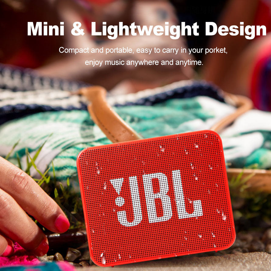 JBL GO 2 Wireless Bluetooth Speaker IPX7 Waterproof With Mic